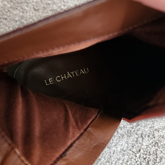 Le Chateau Leather Boots - Picture 4 of 8